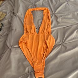 Orange Bodysuit