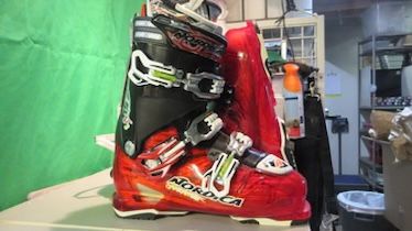 Used Nordica Fire Arrow F3 Size 8 - 8.5 26.5cm Downhill Ski Boots (Read Description)