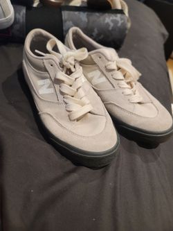 Size 10 New Balance Numeric 417 Low (Franky Villani) in the Moonrock / Black (or Sea Salt with Black)