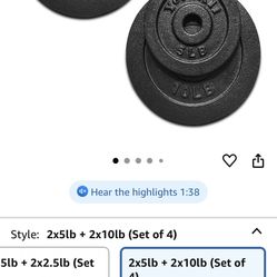 + 10LB SET: Full package includes 2 x 5lb and 2 x 10lb. Yes4All offers multiple weight options for all strength levels and workout intensities