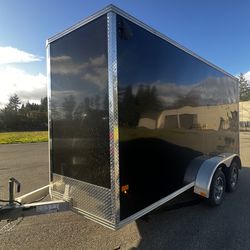 2022 Stealth Alumium 7 x 14 enclosed trailer