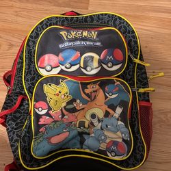 Pokémon book bag