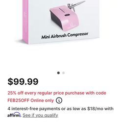 Mini Airbrush Compressor 