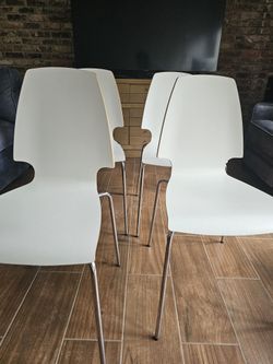 IKEA White Chairs