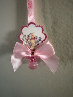Winnie the Pooh Baby girl pacifier necklaces