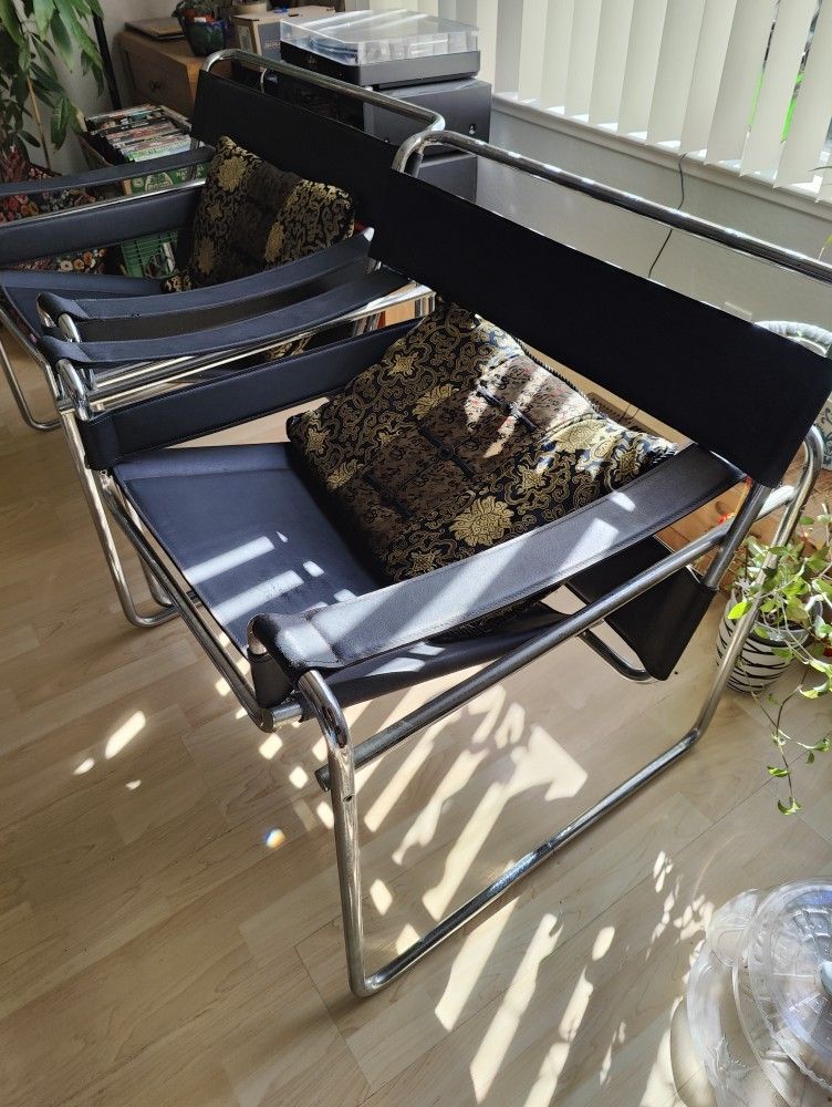 Black Wassily Chairs