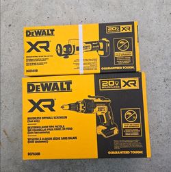 Dewalt 20v Drywall Tools Brushless XR Brand New