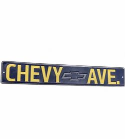 Chevy Ave. Street Sign