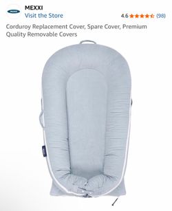 MEXXI Lounger Corduroy Replacement Cover, Spare Cover, Premium Quality Removable Covers