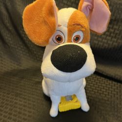 Toy Factory The Secret Life Of Pets Max Dog NEW 12" Plush Stuffed Animal