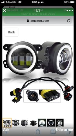 Halógena Jeep Wrangler 1-17