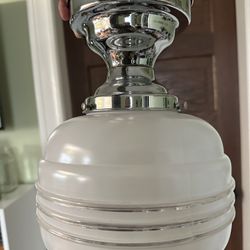 Refurbished Vintage Light Fixture