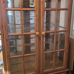 (Real Wood)China Cabinet