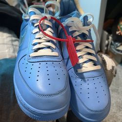 Nike Off White Air Force 1 "UNC” Size :13