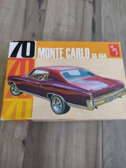 70' Monte Carlo $$454 AMT 1/25 scale plastic model kit