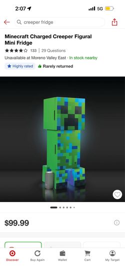 Minecraft Creeper Fridge