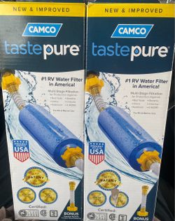 Camco TastePure RV Water Filter (2-Pack)