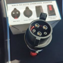 Tesla NACS to J1772 Adapter with Security Lock