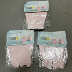 Lot of 75 Spritz Decorative Takeout Boxes - Brand New