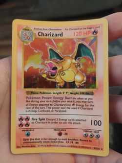 Shadowless Charizard