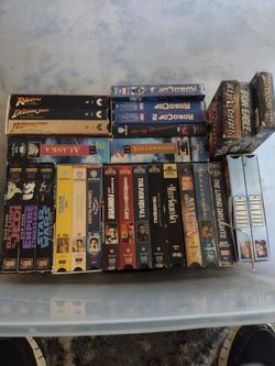 Collection Old School Indiana Jones,Star Wars, National Lampoon's Vacation, James Bond,Robo Cop, Titanic.