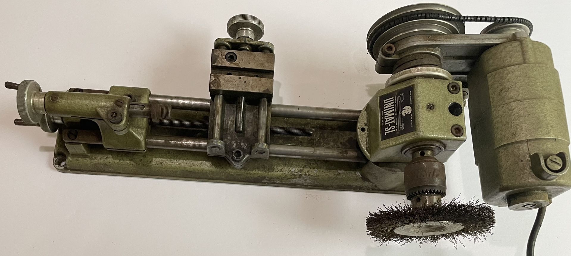 Edelstaal UNIMAT-SL Model DB200 Mini Lathe Mill Machining Tool U90 Swivel Head