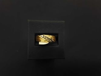 Ring - Wedding Band - Yellow Gold 10k (.417) 5.5 grams Size 10.5
