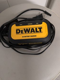 DeWalt Professional 2 Amp Automotive Battery Charger and Maintainer (Model DXAEC2).