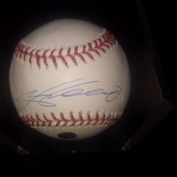 Vladimir Guerrero Jr Autographed MLB Baseball 