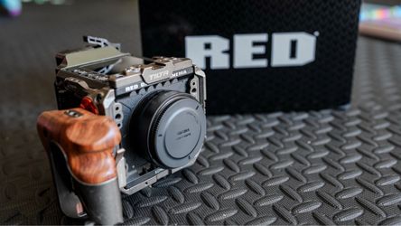 Like New - Red Komodo 6K Cinema Camera with Tilta Camera Cage - Low hours 17.5 Hours Total