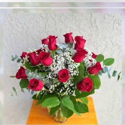 Roses Bouquet Flower Arrangements For Birthday Anniversary Valentine's Day 