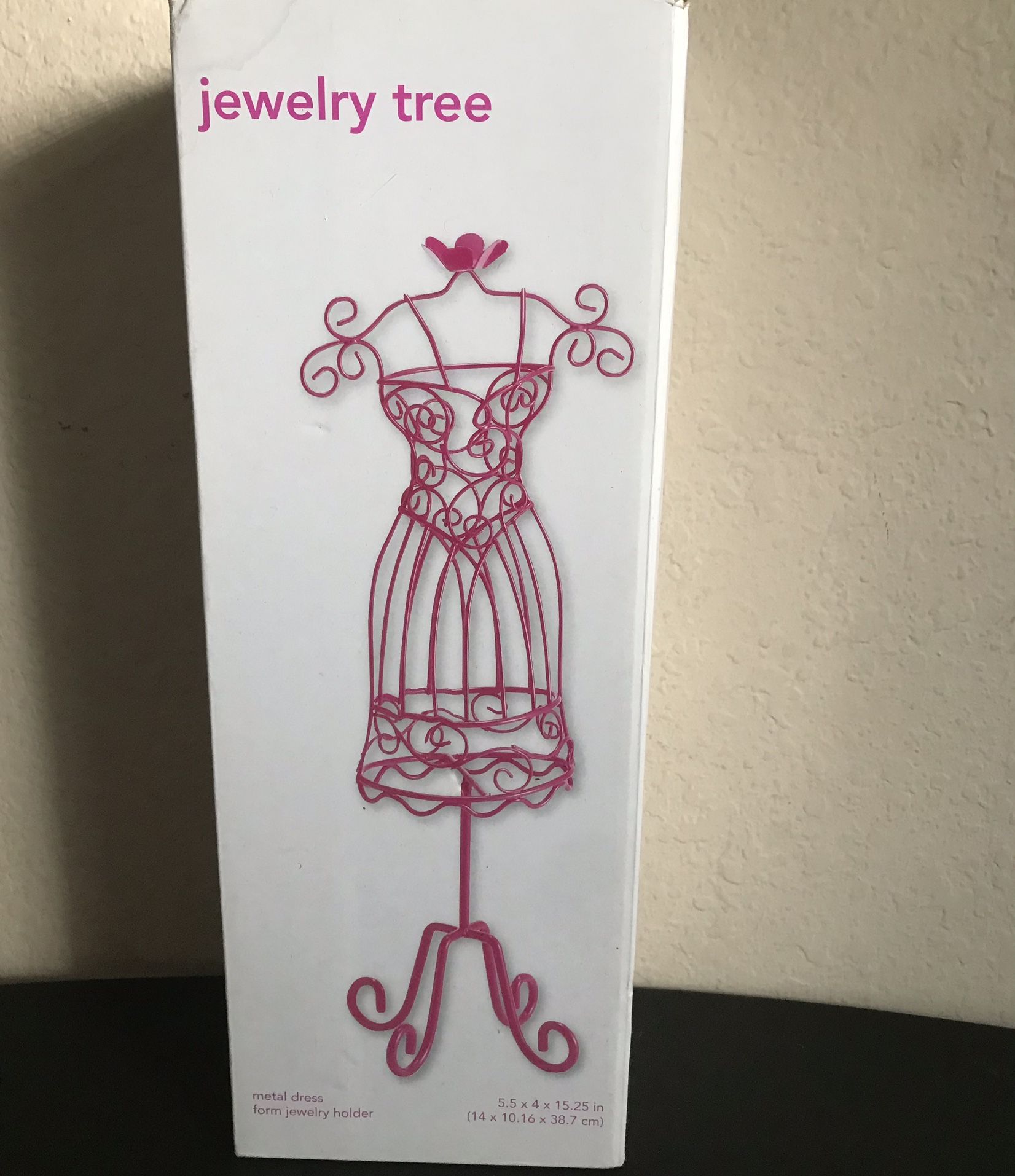 Pink Jewelry tree