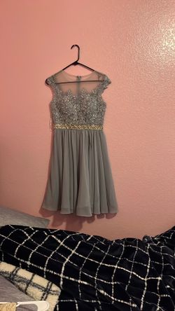 Short Grey Dress