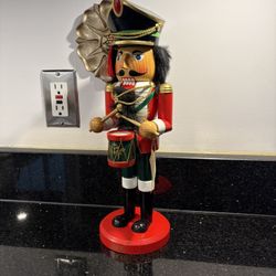 Vintage 2006 Limited Edition Large 14” Drummer Nutcracker 