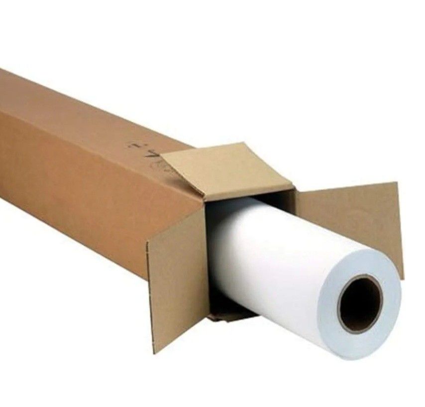 HP C1860A DesignJet Bright White Inkjet Paper, 4.7