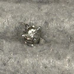0.20 Carat - (1 Side Of Earring Stud) - $300