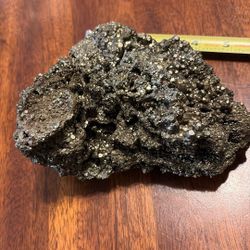 Pyrite crystal Cluster - 4.3 Pounds - Big Cluster