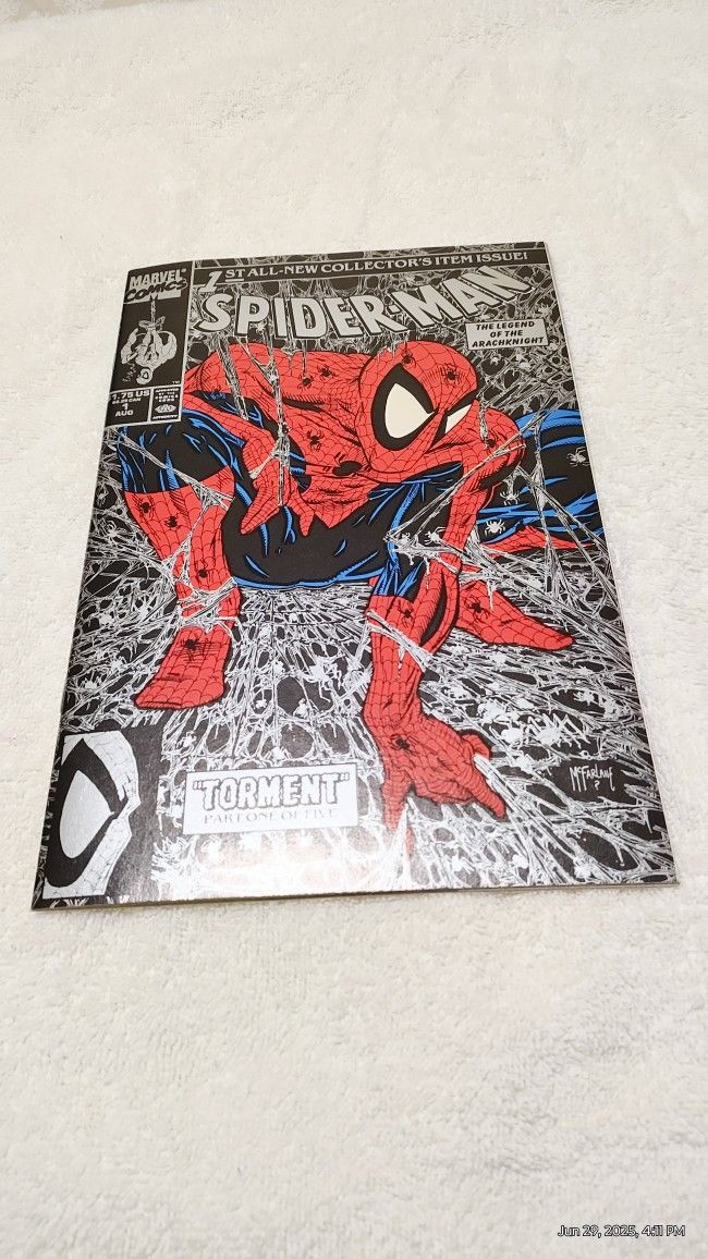 1990 Spider-Man #1 Silver variant