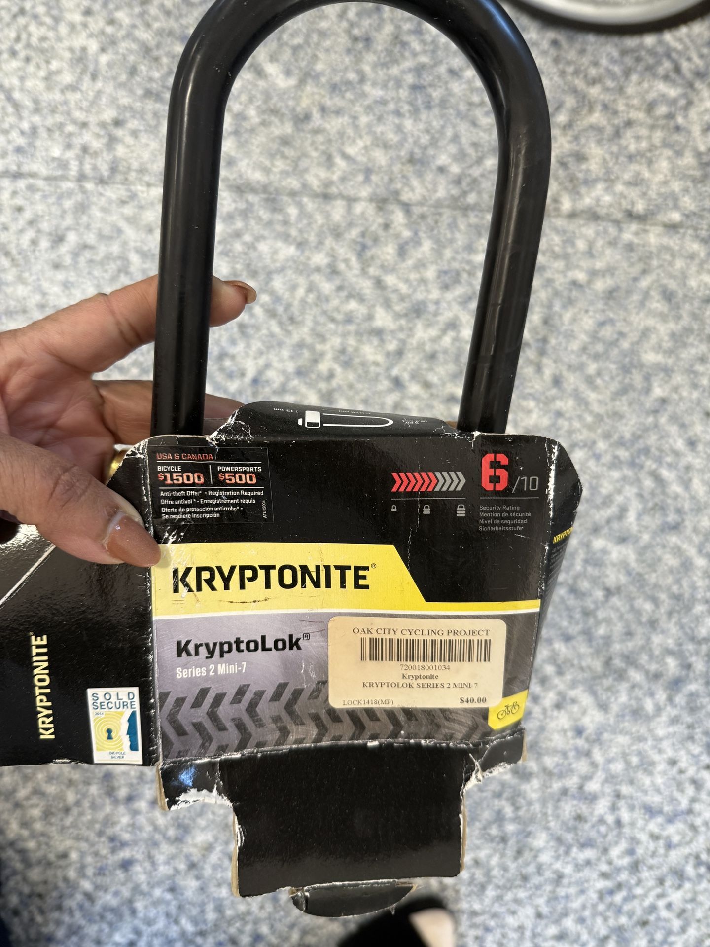 Kryptonite Krypto Lock