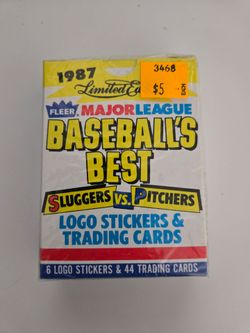 1987 Fleer Baseball's Best Sluggers vs. Pitchers Pack