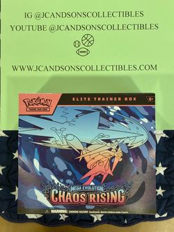 Pokemon Chaos Rising ETB Factory Sealed Brand New