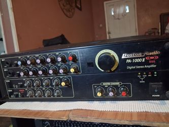 Boston Audio PA-1000II Digital Stereo Amplifier