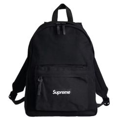 Supreme Canvas Backpack Black FW20 New In Bag Box Logo New York