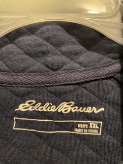 Eddie Bauer Half  Front Snap Button   XXL