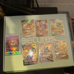 Pokémon Card Bundle – Full Arts & Rare Holos (Pikachu, Gengar, Starter Set!)