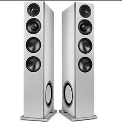 Definitive Technology D17 Tower SPEAKERS  WHITE 