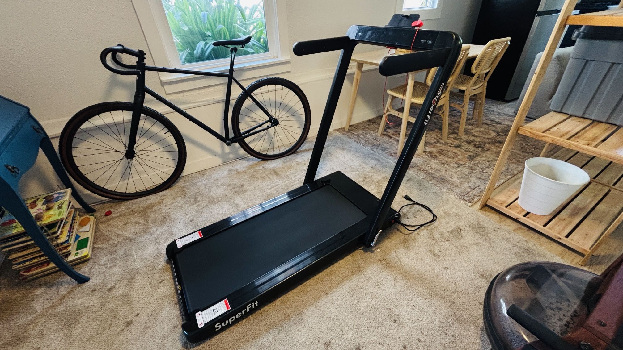 SuperFit Folding Treadmill Walking Pad