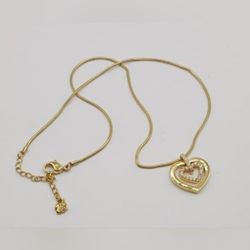 Swarovski Double Heart Necklace