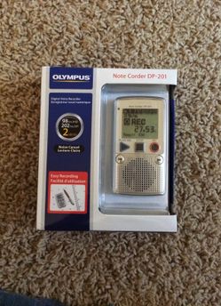 Olympus Note DP-201 Voice Recorder