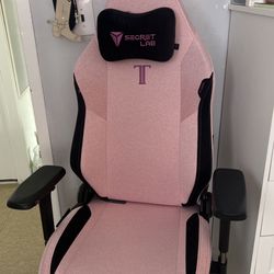 Secret Lab Pink Titan Gaming/Office chair 